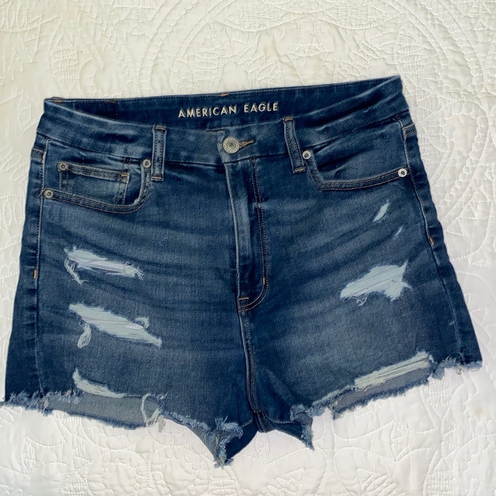 American Eagle Curvy hi-Rise Shortie